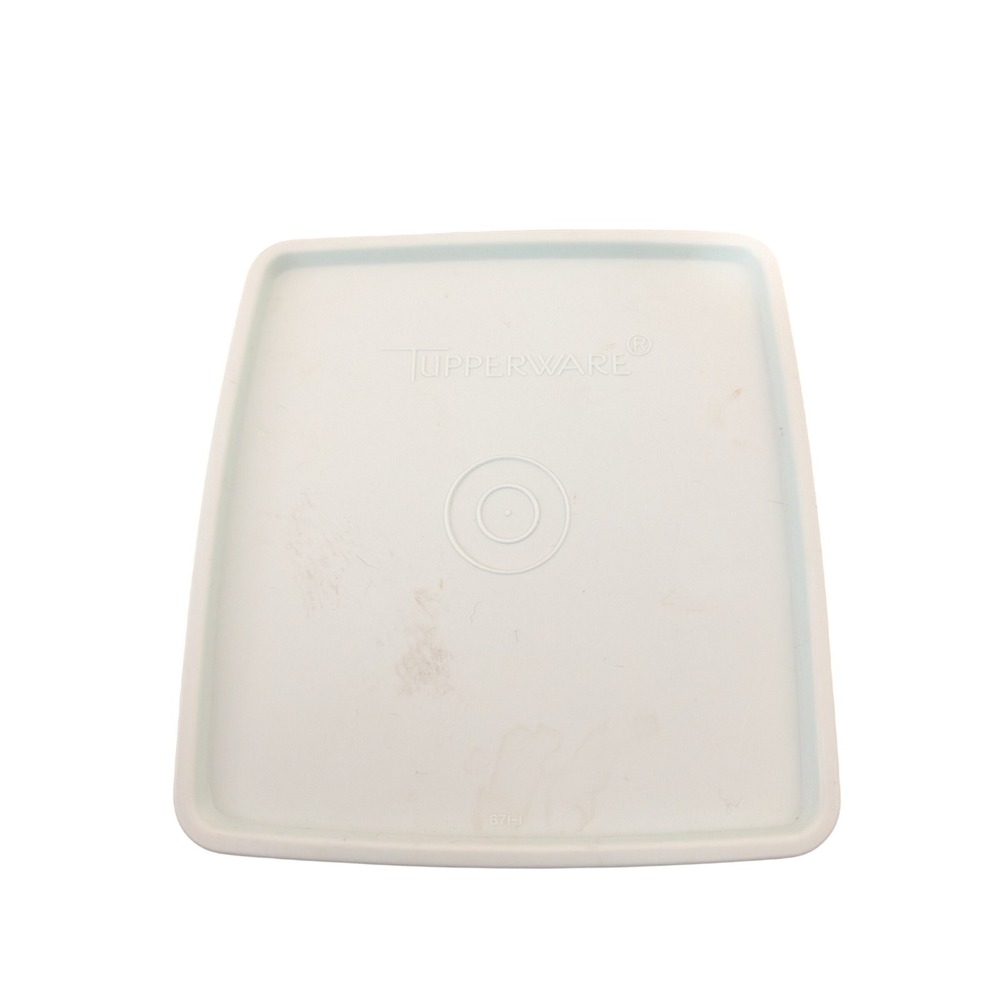 Vintage Tupperware Square Away Sandwich Keeper Container Periwinkle Seal